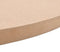 vidaXL - Tafelblad - rond - MDF - 500x18 - mm