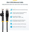 StarTech.com N6PAT150CMPLS - CAT6 Ethernet Kabel - 1,5m Snagless 100W PoE 28AWG UTP LSZH Paars