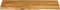 vidaXL - Tafelblad - met - natuurlijke - rand - 80x40x3,8 - cm - massief - mangohout