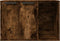 vidaXL - Kattenbakkast - 60x40x40 - cm - bewerkt - hout - gerookt - eikenkleurig