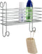 Metaltex - Handdoekrek radiator - Handdoekhaak - Handdoekhouder - Zilver - Ophangen zonder boren - 39 x 15 x 20 cm