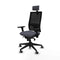 Piqueras y Crespo 3D066G2 - Bureaustoel - Hoofdsteun - Donker grijs