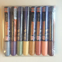 Klika - Krijtstiftset 2-6 mm 8 klassieke kleur - 4 stuks
