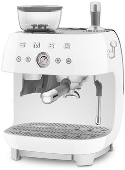 Smeg EGF03WHEU - Espressomachine met bonenmaler - 19 bar druk - Wit