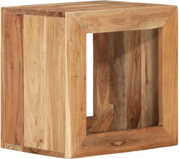 vidaXL - Kruk - 40x30x40 - cm - massief - acaciahout