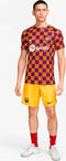 Nike Fc Barcelona 2023/24 4th Sportbroek Heren Geel Maat M
