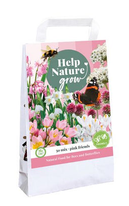JUB - Tas Pink Friends 'Help Nature Grow'