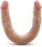 Dr. Skin Plus 14” Buigzame Dubbele Dildo Beige