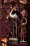 Light & Living Ornament Crane - Goud - 31x19x67cm - Modern - Sinterklaas cadeau - Sinterklaas cadeautjes - Cadeau vrouw - Cadeau man - Cadeau voor haar - Cadeau voor hem - Sint cadeau - Sint kado - Kado man - Kado vrouw