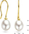 Marie Celeste - Oorhangers - Franse haak - Goud met zoetwaterparel