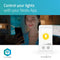Nedis SmartLife - LED Lamp GU10 - Slimme bediening via Wi-Fi - Warm wit (1x)