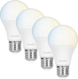 Hombli Smart White Bulb (9W) CCT - 4 Pack