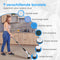 Nuvance Elektrische Schoonmaakborstel - Incl. 7 Opzetstukken - Ergonomisch Ontwerp - Wit
