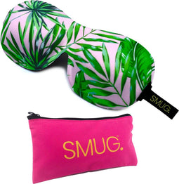 SMUG 3D Slaapmasker met Opbergzakje - 100% Verduisterend - Ergonomisch Oogmasker - Palm Print