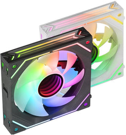 Mars Gaming MF-LINKFINITY - Ventilator 120mm - Fluid Bearing - Zwart (1-pack)
