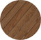 Salontafels rond tuin - ø75x37/ø45x35 - naturel - teak