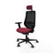 Bureaustoel Piqueras y Crespo D036G2W Kastanjebruin