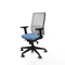 Bureaustoel Piqueras y Crespo 2D066G0 Hemelsblauw