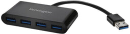 Kensington UH4000 - USB-hub - 4x USB 3.0 poorten - Zwart