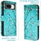 iMoshion Hoesje Geschikt voor Google Pixel 8 Hoesje Met Pasjeshouder - iMoshion Design Softcase Bookcase - Meerkleurig / Blossom