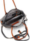 Berba Dames Leren Schoudertas Handtas Chamonix 125-322 Navy