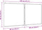 vidaXL Whiteboard magnetisch inklapbaar 120x60x1,7 cm aluminium