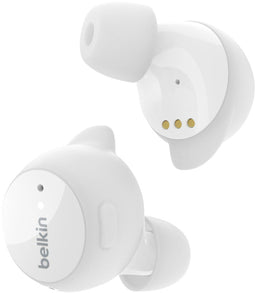 Belkin AUC003BT - Hoofdtelefoon met microfoon - Bluetooth - Wit