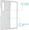 iMoshion Hoesje Geschikt voor Samsung Galaxy Z Fold 3 Hoesje - iMoshion Hardcase Transparant Backcover - Transparant