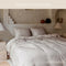 Coco & Cici - Tencel Twill Kussensloop 60 x 50 cm - Kussenhoes - Beige - Lyocell - Extra Zacht - 3 cm Volant