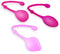 Yoba Nature Paris - Vaginale Balletjes - Set van 3 Verschillende Balletjes - Roze - 29gr/40gr/48gr