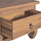 vidaXL - Tv-meubel - 110x35x40 - cm - massief - teakhout