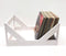 LP vinyl platen houten opberg krat decoratieve kist voor 100 stuks wit
