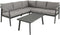 Lesli Living Loungehoekset Belgium - Hoekloungeset - Aluminium frame - Antraciet