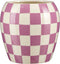 Mica Decorations Bloempot Block - 22.5x22.5x22 cm - dolomite - Paars