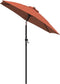 vidaXL - Parasol - 200x224 - cm - aluminium - terracotta