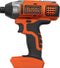 Black+Decker BDCIM18N - Slagschroevendraaier 18V - 155 Nm koppel - Draadloos