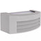 vidaXL Wandlamp buiten grijs aluminium