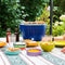 LotusGrill Classic - Tafelbarbecue - Rookvrij - Ø35cm - Diepblauw