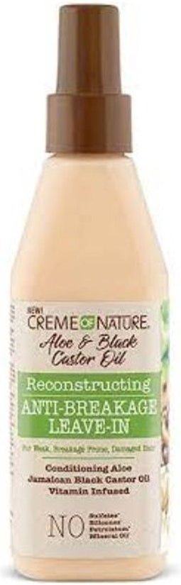 Creme of Nature Aloe & Black Castor Oil Reconstructing Anti-Breakage Leave-in 236.5 ml