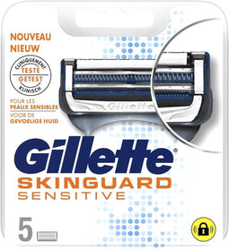 Gillette Skinguard Sensitive Scheermesjes - 5 Stuks