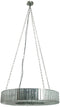 PTMD Erdan Ronde Hanglamp - H13 x Ø76 cm - Ijzer/Glas - Messing