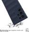 imoshion Hoesje - Geschikt voor Samsung Galaxy S24 Ultra - EasyGrip Backcover - Donkerblauw