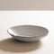 Dutch Rose Organic Diepe borden - Pastabord - 23,5 cm - Stoneware Handgemaakt - Licht Grijs