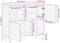 vidaXL - Dressoir - 80x33x75 - cm - Massief - Acaciahout