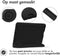 iMoshion Tablet Hoes Kinderen Geschikt voor Samsung Galaxy Tab A 10.1 (2019) - iMoshion Kidsproof Backcover met handvat - Zwart
