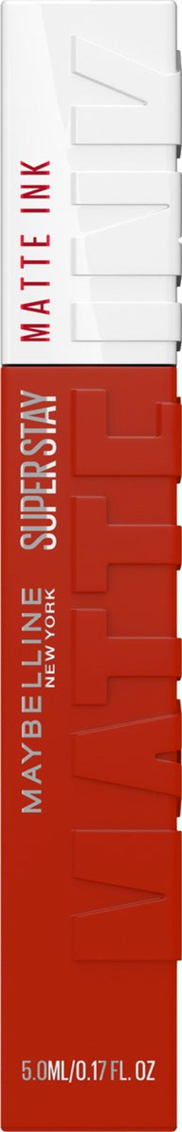 Maybelline New York - SuperStay Matte Ink Lipstick - 117 Ground Breaker - Rood - Matte, Langhoudende Lippenstift - 5 ml