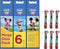 Oral-B Kids Opzetborstels Met Disney Mickey Mouse-figuren, 6 Stuks