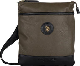 US POLO NEW SCOTTSDALE - Crossbodytas - Compact - Legergroen/Zwart