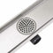 vidaXL - Douchegoot - rechthoekig - 630x140 - mm - roestvrij - staal