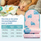 Ella Verzwaringsdeken Kind 3,2kg - Weighted Blanket - OEKO-TEX Katoen 100 x 150cm - Roze Nijlpaard